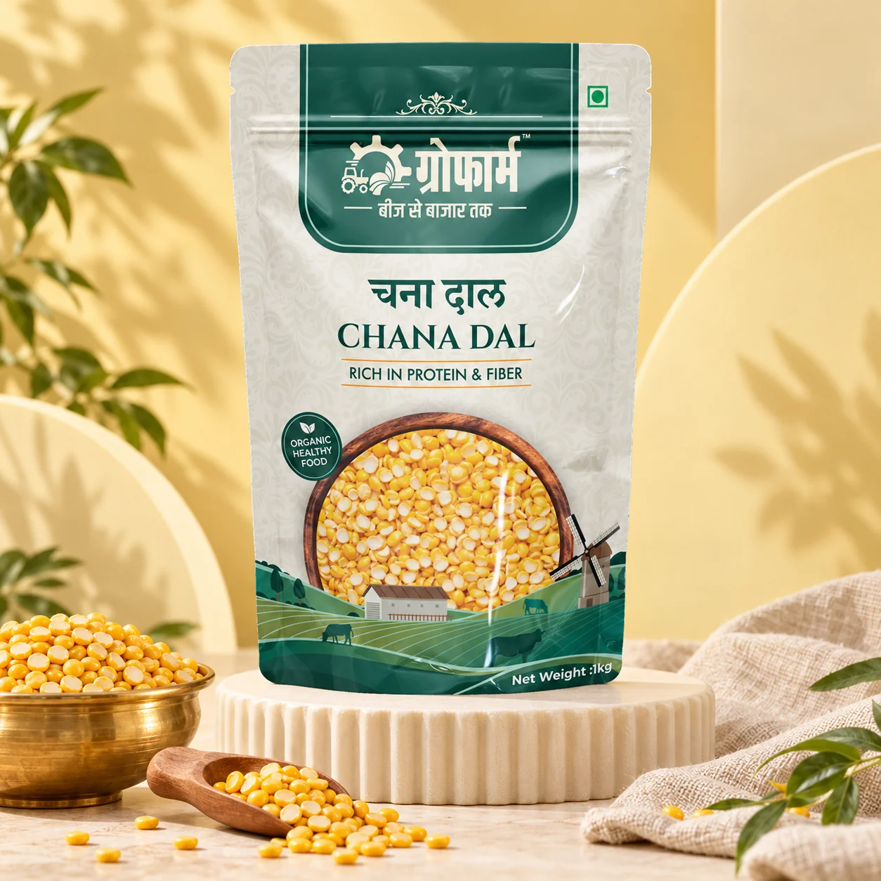 Organic Chana Dal