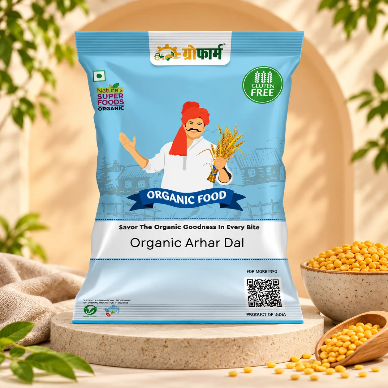 Organic Arhar Dal