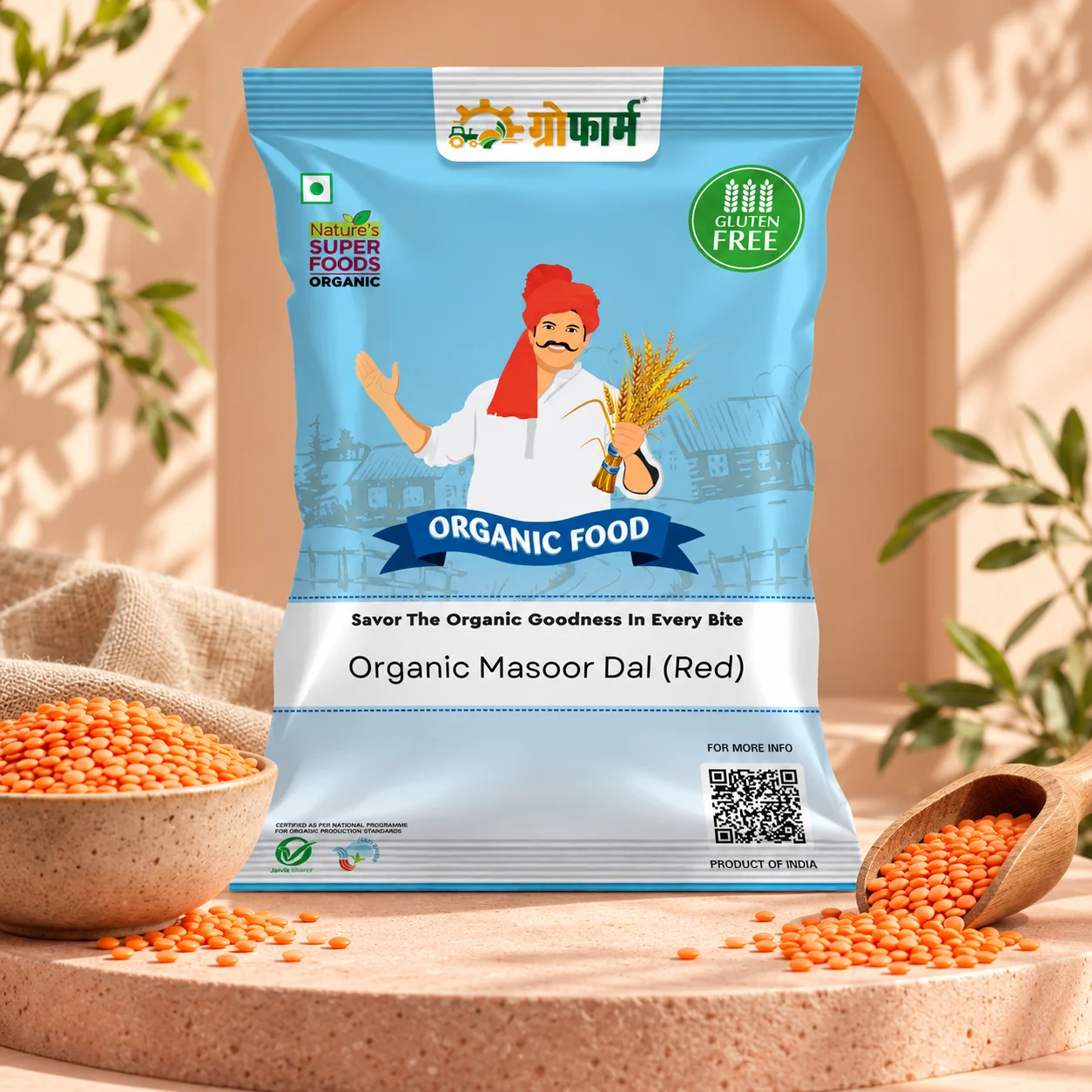 Organic Masoor Dal